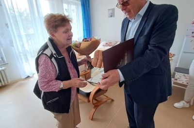 Gratulace květnovým oslavencům spojená s návštěvou primátora PhDr. Ing. Petra Nedvědického